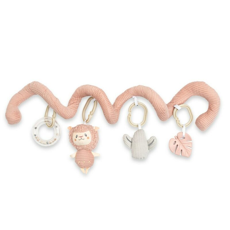 Jucarie Spirala Lama New Baby, Multicolor, 0+