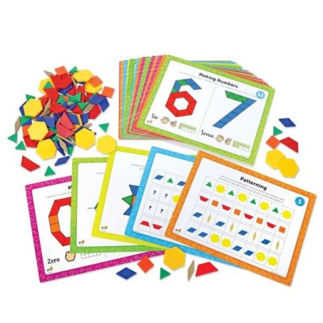 Set Mozaic Matematic Learning Resources - 124 piese educative - imagine 2