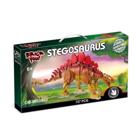 Set constructie Stegozaur Open brick source 727 piese