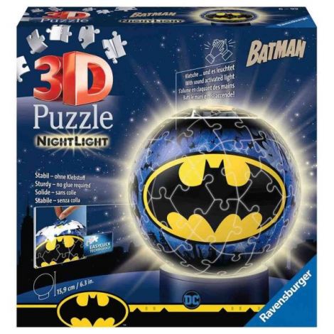 Puzzle 3D Batman Luminos Ravensburger 72 Piese - imagine 2