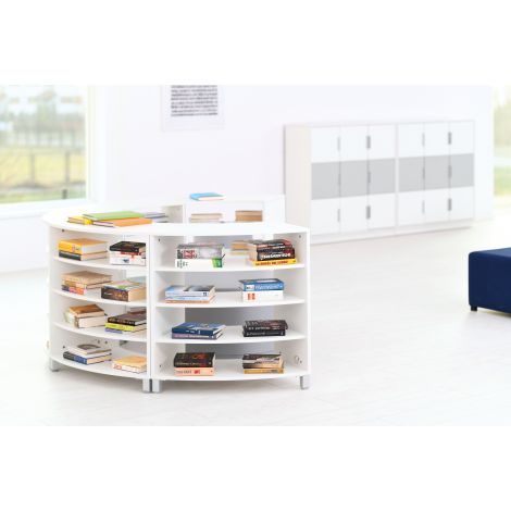 Dulap Curbat Quadro M Alb Moje Bambino - imagine 6