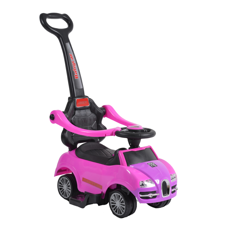 Moni Rider 2in1 Pink - Masinuta cu maner parental - imagine 13
