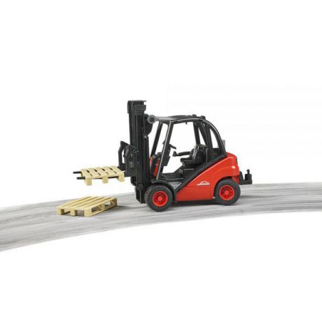 Stivuitor Linde H30D Bruder cu 2 Paleti - imagine 2