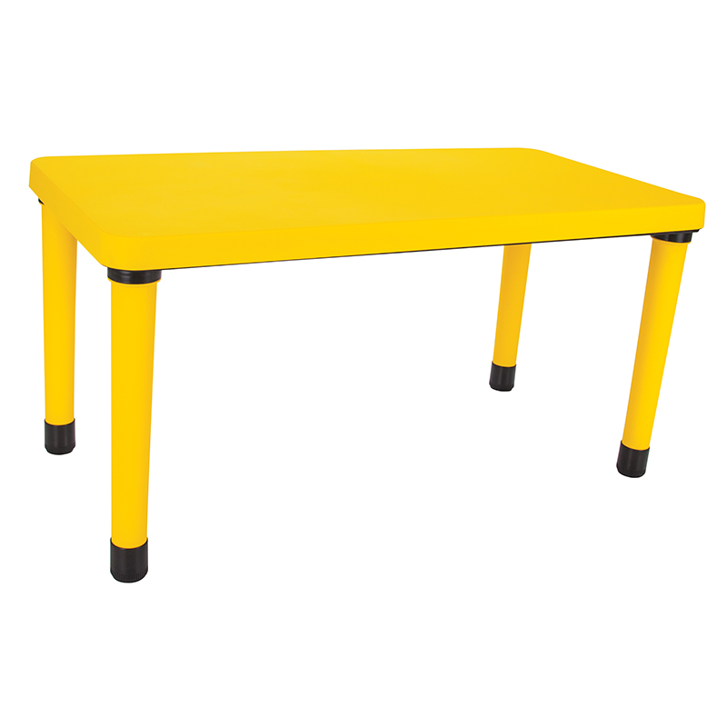 Masă copii Pilsan Happy Table Galben, 120x60cm