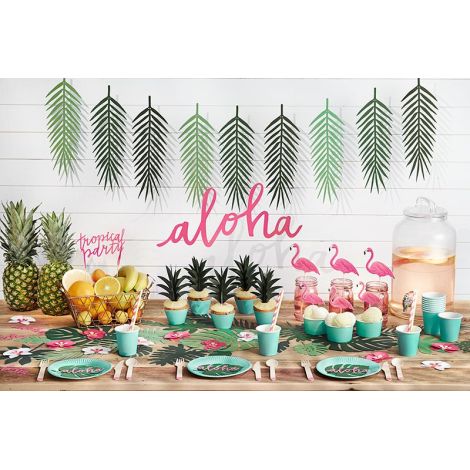 Decoratiuni Flamingo Party Deco 6buc - imagine 6