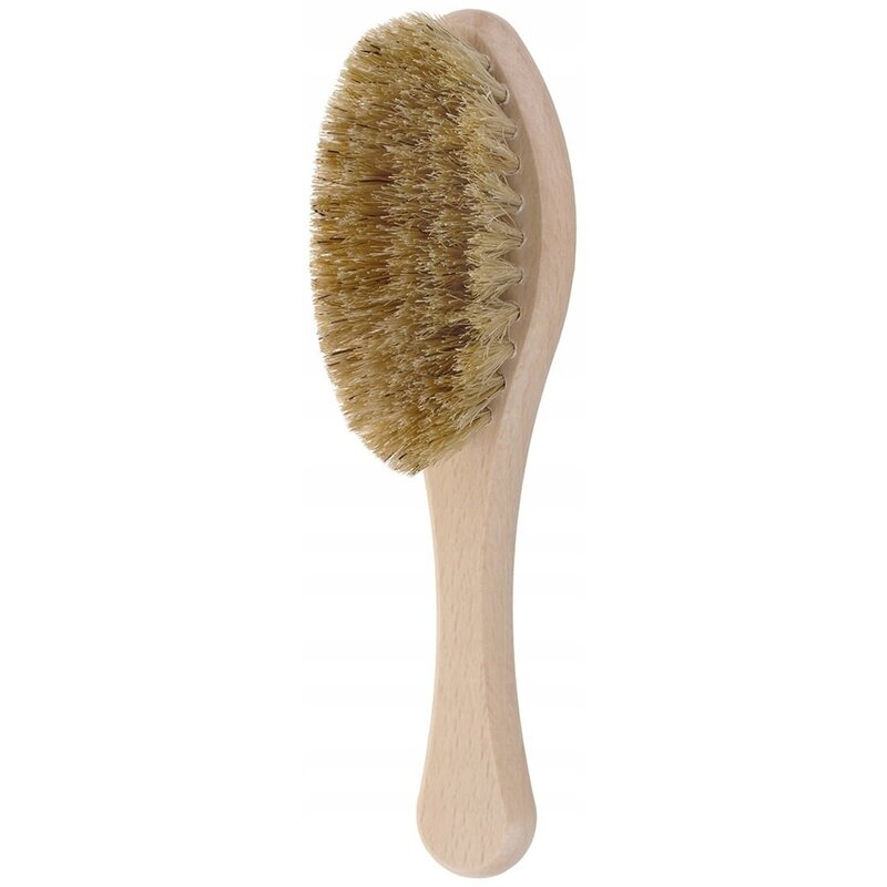 Perie Bocioland Păr Natural, Maro, Anti-Cruste - imagine 4