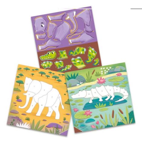 Galt Carte Stickere Animalute Salbatice - imagine 3