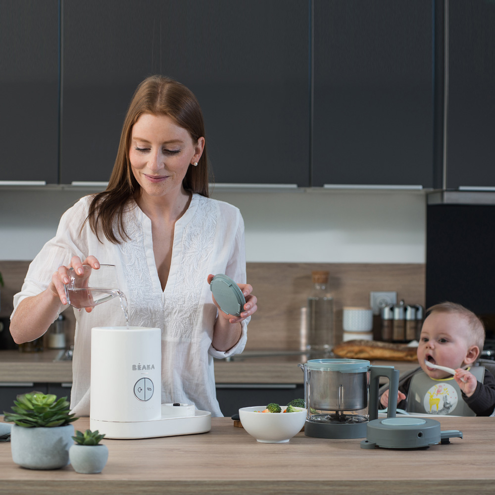Beaba Babycook Neo White Grey - Aparat Gătit & Blender - imagine 8