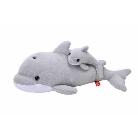 Delfin Mamă și Pui Plus | Jucărie Wild Republic