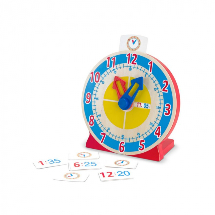 Ceas Educativ din Lemn Melissa & Doug