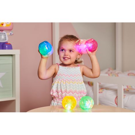 Set 4 Mingi Senzoriale Luminoase Tickit - imagine 6