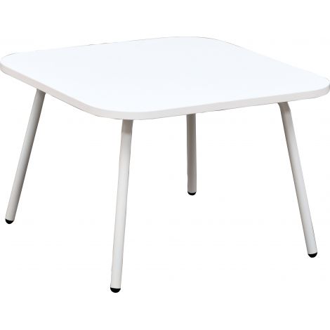 Masa Mini Albă Moje Bambino 60x60 - Spații Profesionale