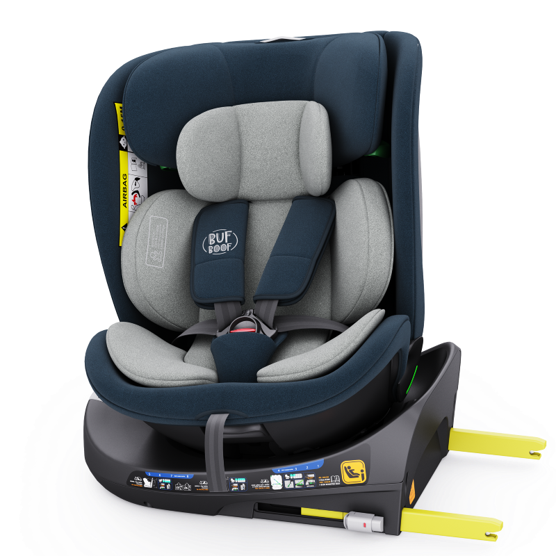 Scaun Auto Buf Boof Rotativ 360° iSize 0-36kg - imagine 2