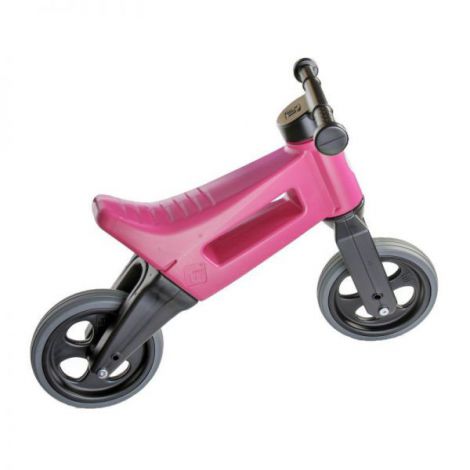 Funny Wheels Rider Sport: Bicicleta Fara Pedale Roz - imagine 2