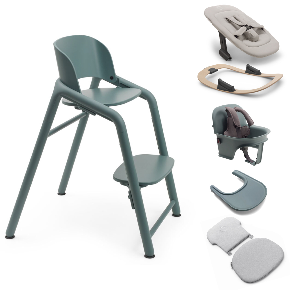 Scaun Bugaboo Giraffe 6in1 Blue – Evoluție de la Naștere