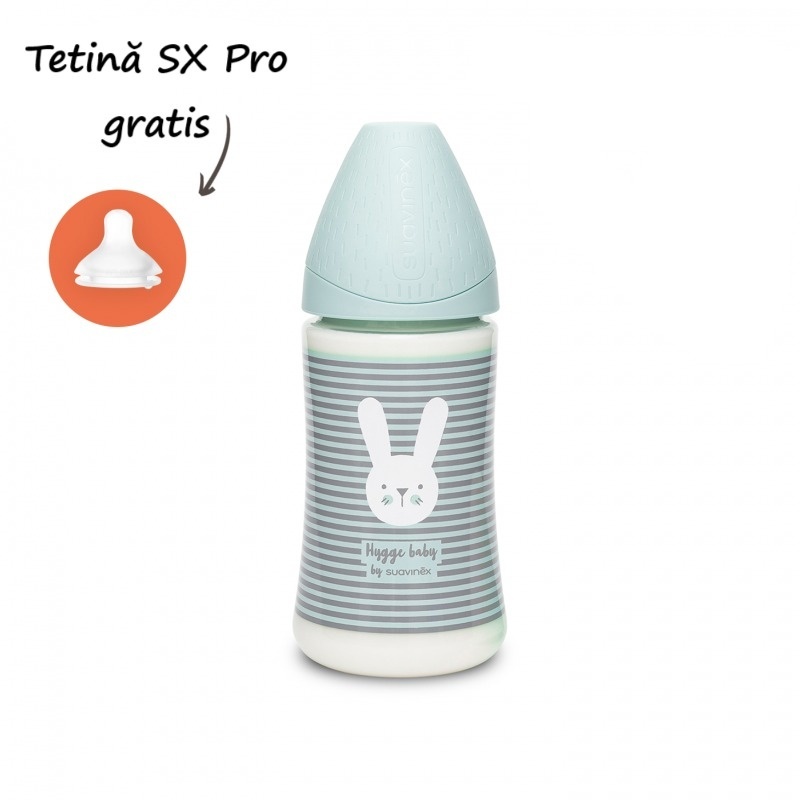 Biberon Suavinex Hygge 270ml - Comfort maxim - imagine 3