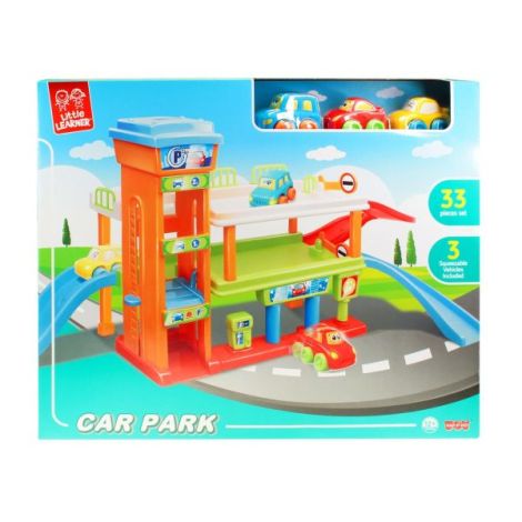 Primul meu garaj Little learner | Jucarie Educativa - imagine 7