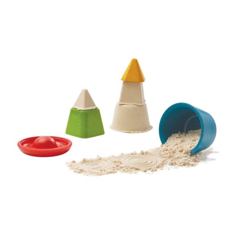 Set Jucării Nisip Plan Toys | Creativitate din Lemn - imagine 14