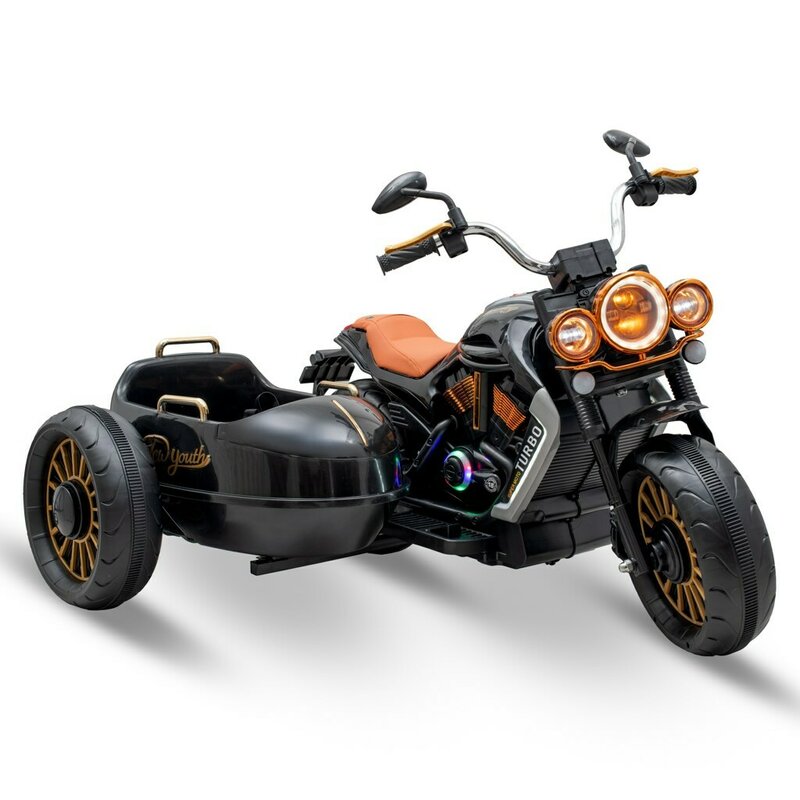 Motocicleta Baby Mix cu Atas 12V - Jucărie Electrică