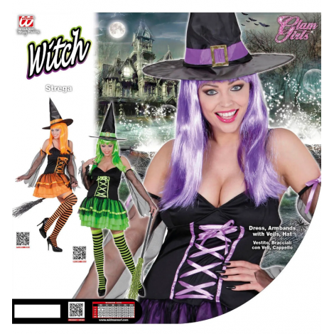 Costum Vrăjitoare Hocus Pocus Widmann Italia - imagine 3