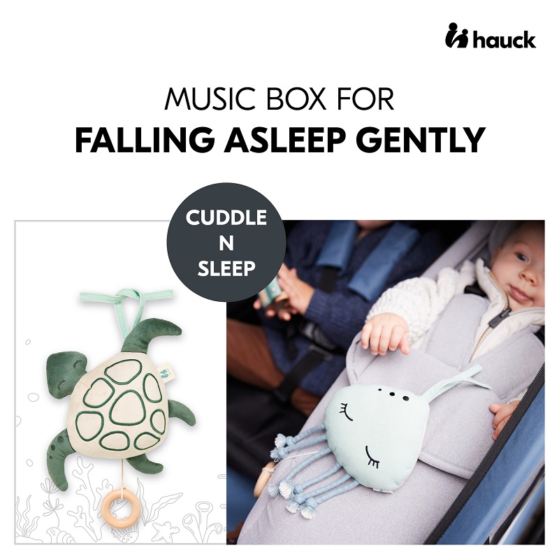 Hauck Cuddle N Sleep Turtle - Jucărie Muzicală Moale