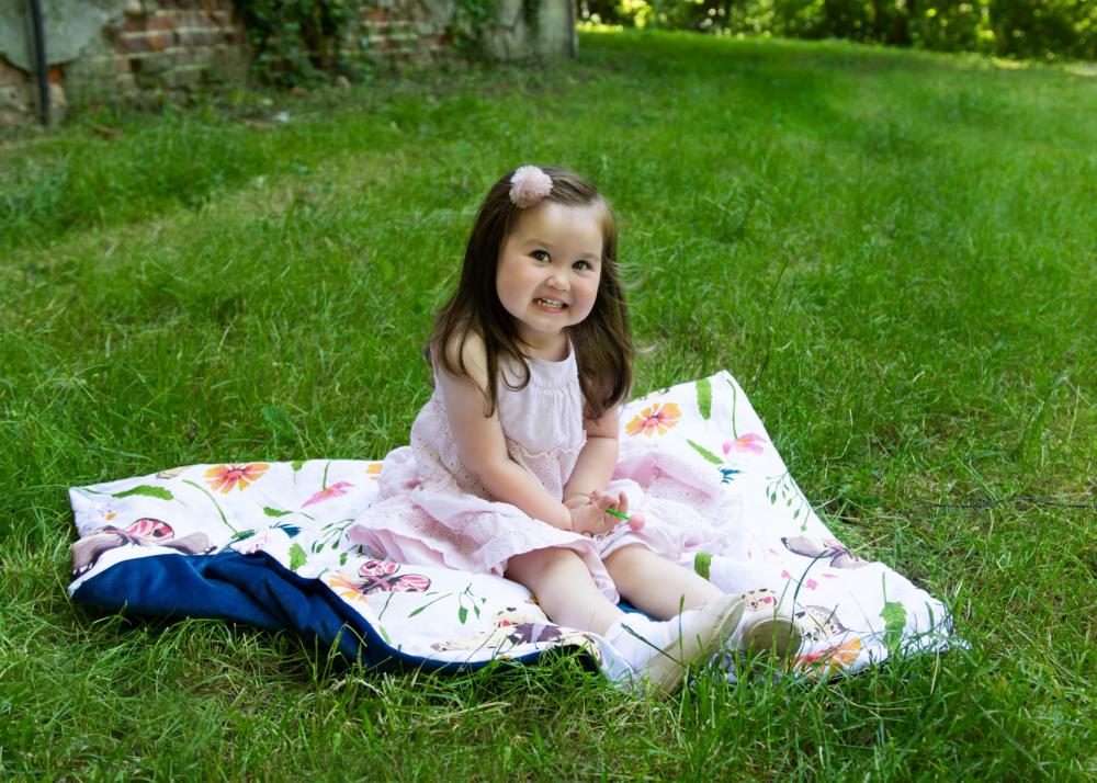 Paturica Babymatex Velvet Butterfly, 75x100 cm - imagine 2