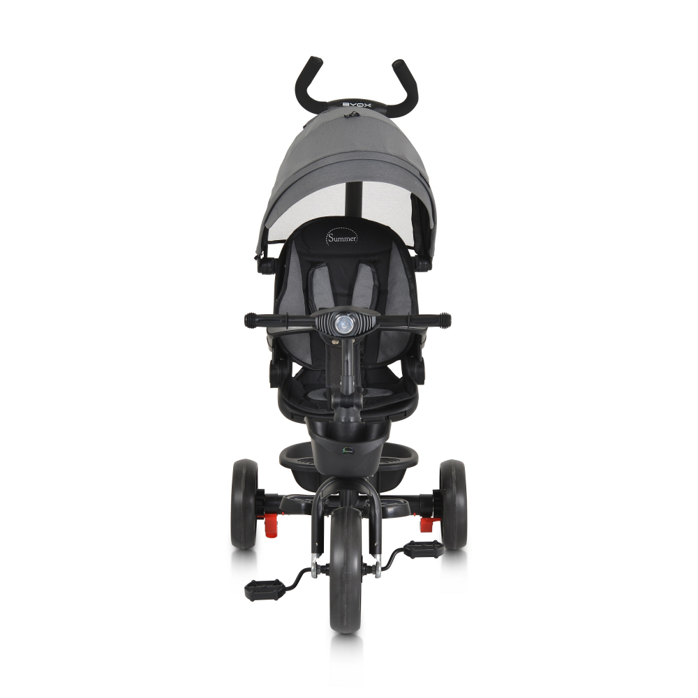 Tricicleta Byox Summer Grey pentru copii 1-3 ani