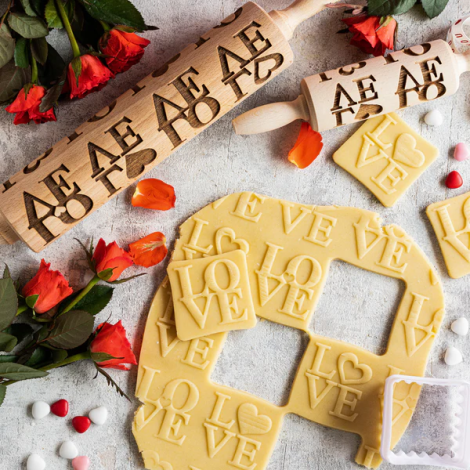 Sucitor Creativ Love Funnybaker - Modelare Aluat