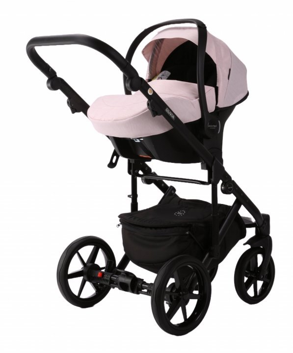 Carucior 4in1 Adamex Olivia cu Isofix Pink - imagine 5