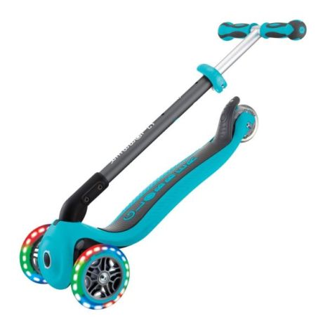 Globber Go-Up 4-in-1 Deluxe Lights Turquoise - imagine 13