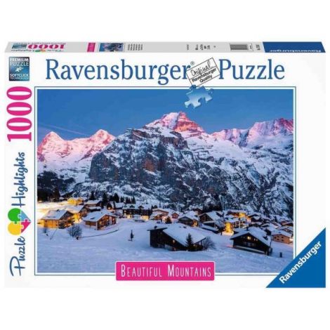 Puzzle Ravensburger Berner Mürren 1000 piese - imagine 2