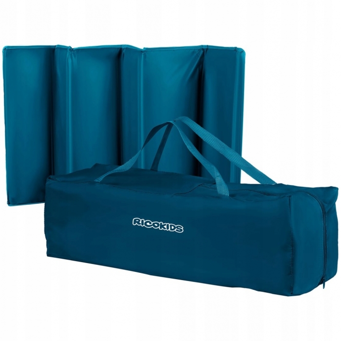 Patut Pliabil Ricokids cu Roti - Confort Siguranta - imagine 3