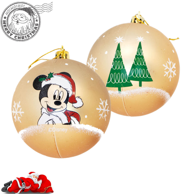 Set 6 Globuri Brad Disney Mickey Mouse - imagine 2