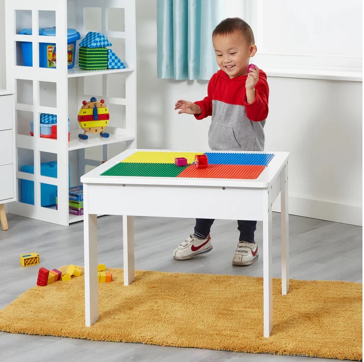 Set masă și 2 scaune LEGO Ginger Home Alb - imagine 3