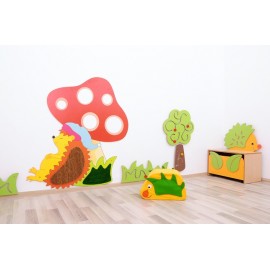 Decor Perete Senzorial Arici Adormit Moje Bambino - imagine 2