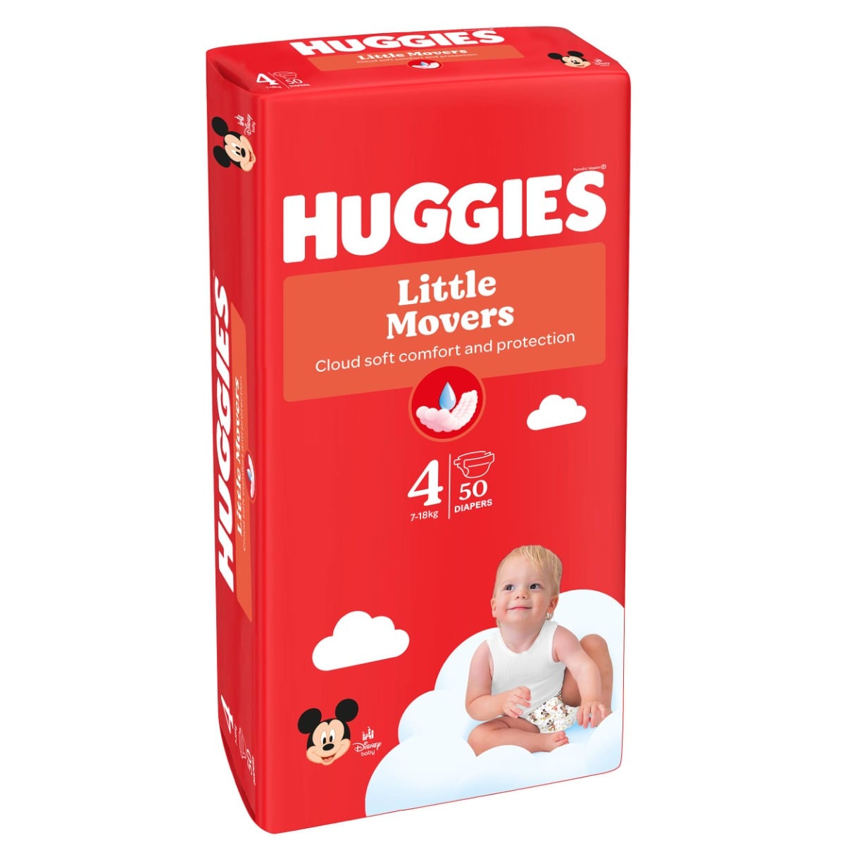 Scutece Huggies Ultra Comfort 4, 7-18kg, 50 buc