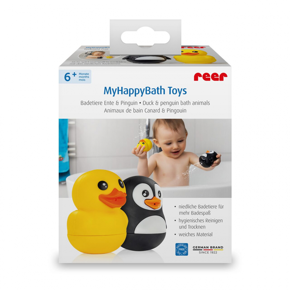 Jucării Baie Silicon Reer MyHappyBath 6+ Luni - imagine 8