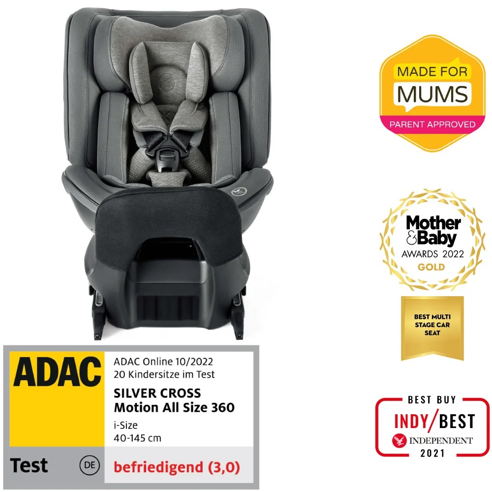 Scaun Auto Rotativ 360 Silver Cross Motion All Size - imagine 9