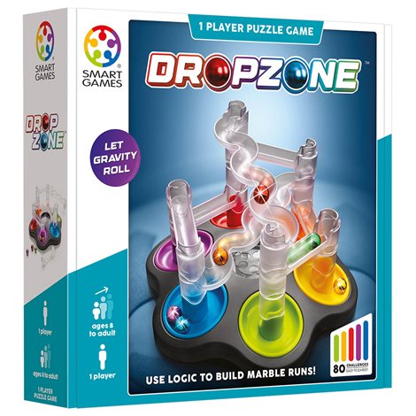 Smart Games Dropzone - Joc Logică 80 Provocări