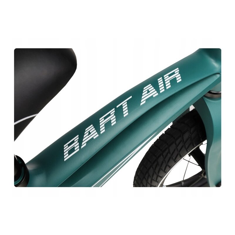 Bicicleta Lionelo Bart Air Green Forest, 12 inch - imagine 3