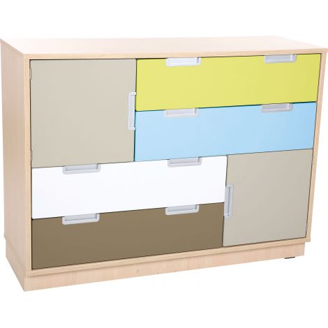 Sertar Mare Quadro Verde Lime | Moje Bambino - imagine 2