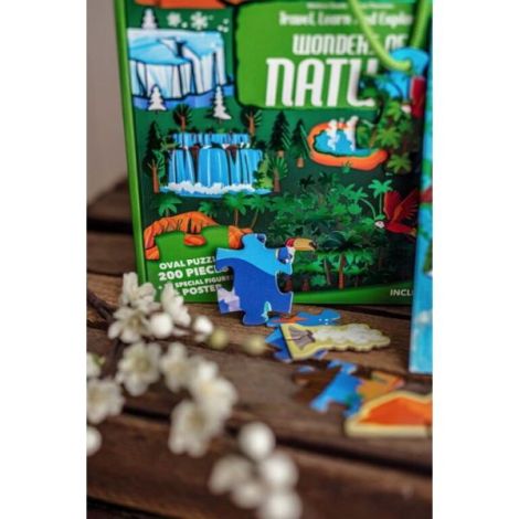 Sassi Puzzle Minunile Naturii 200 piese educativ - imagine 3
