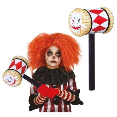Ciocan Arlequin 35cm | Accesoriu Halloween Guirca