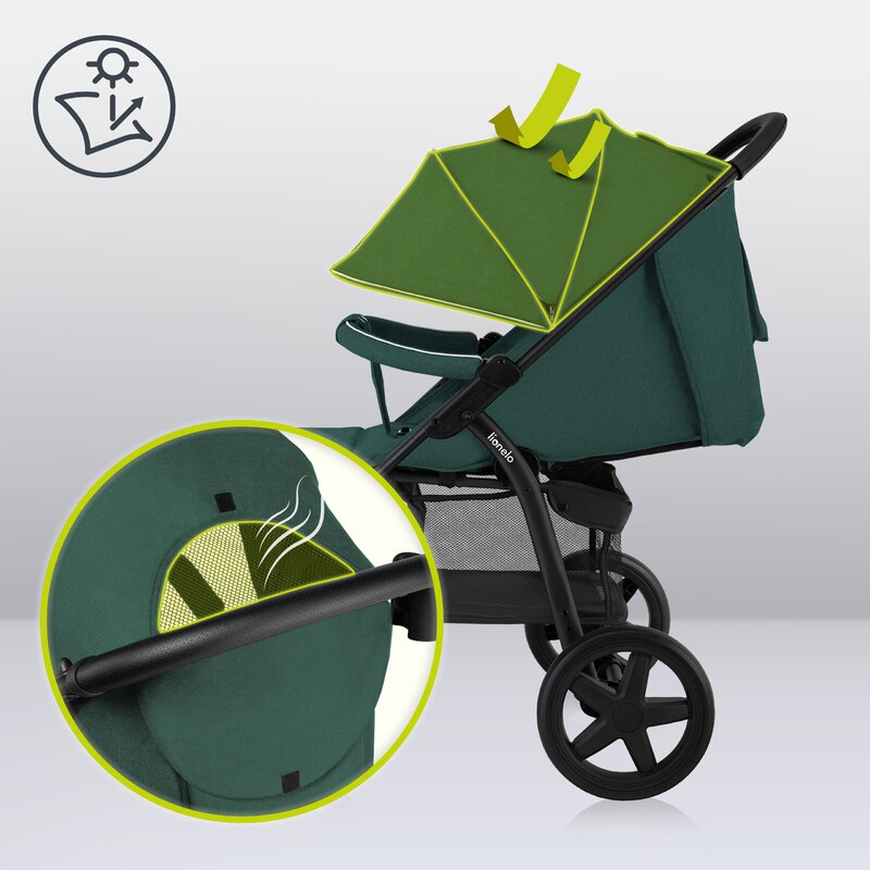 Carucior Lionelo Annet Plus, 0-22 kg, Pliabil Compact - imagine 5