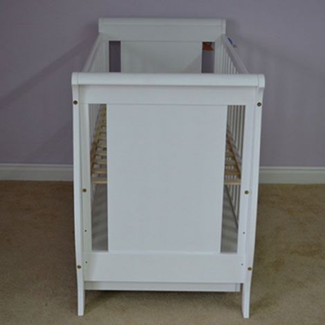 Patut Hubners Mira 120x60 Alb cu Sertar, 3 Nivele - imagine 4