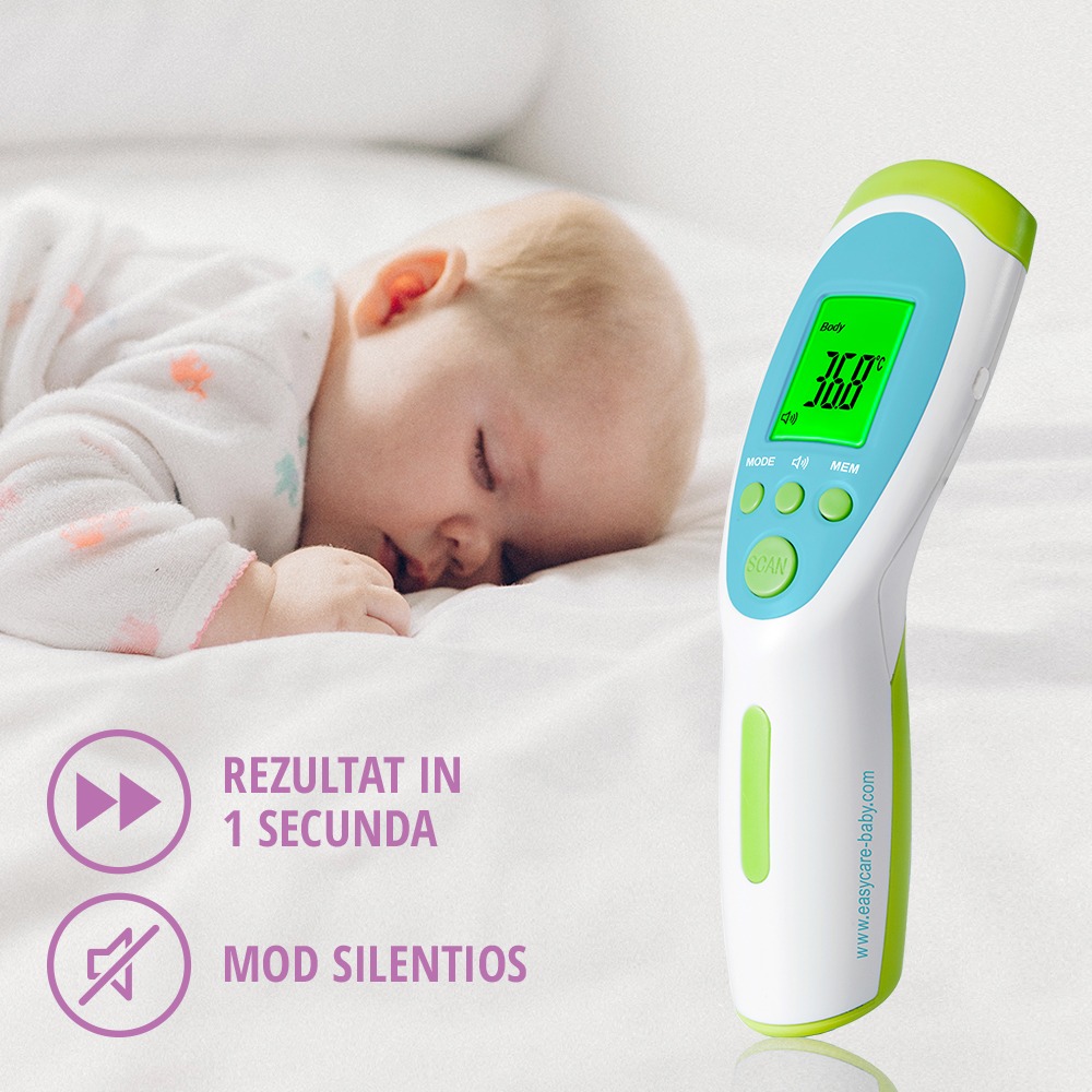 Termometru Infraroșu 6in1 Easycare Baby - imagine 2