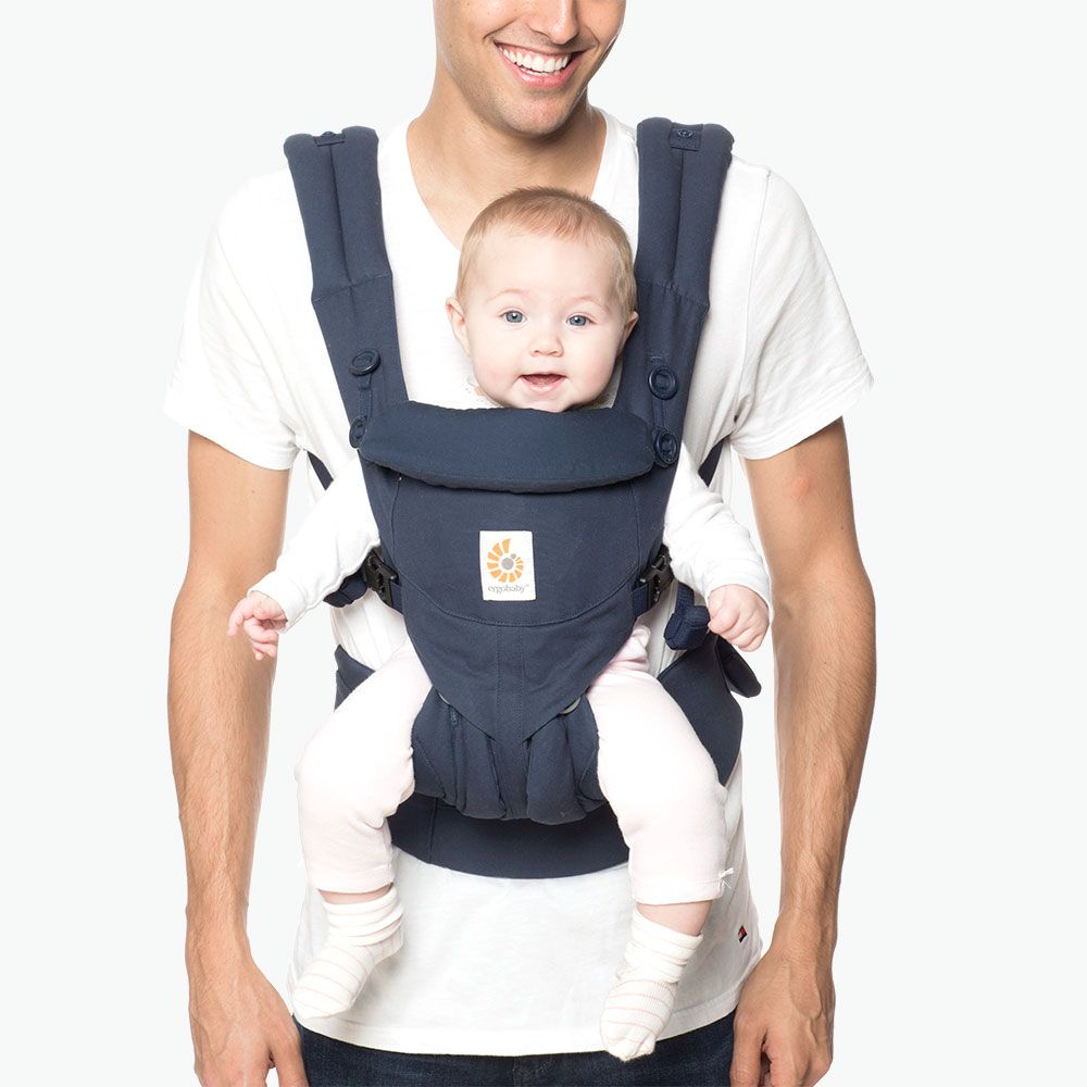 Marsupiu Ergobaby Omni 360 Midnight Blue - imagine 3