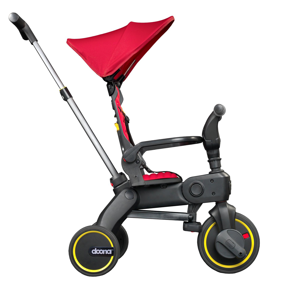 Tricicleta Doona Liki S1 Flame Red, Ultrapliabila - imagine 2