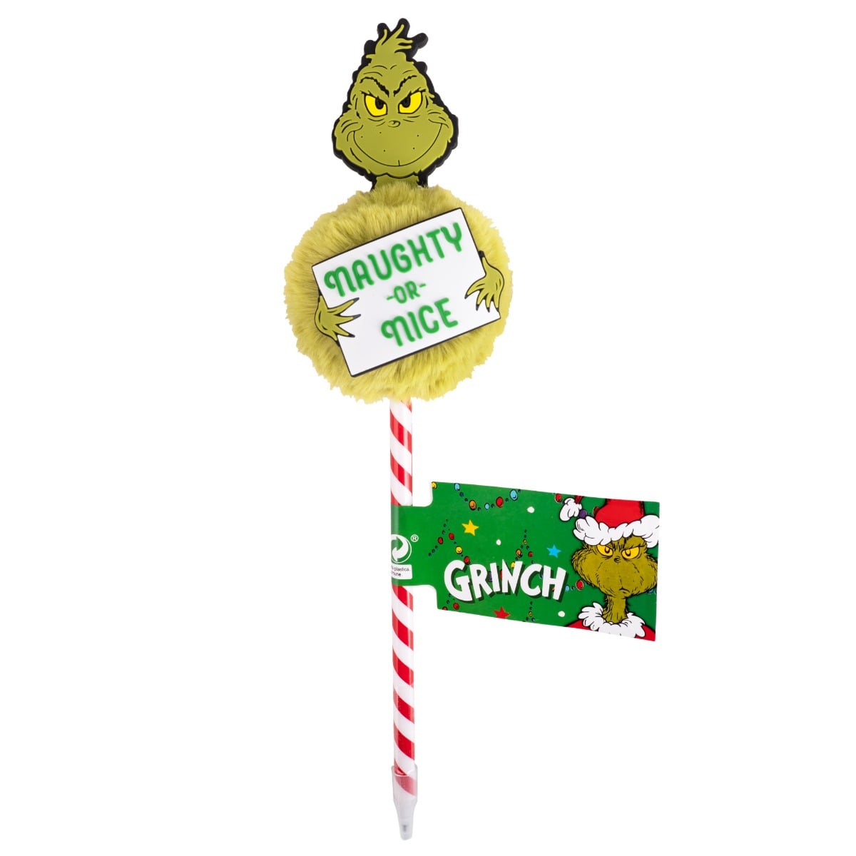 Pix Grinch Pufos - Cadou Festiv Naught or Nice