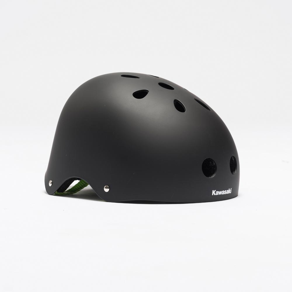 Casca BMX Black Kawasaki Copii | Siguranță Optimă
